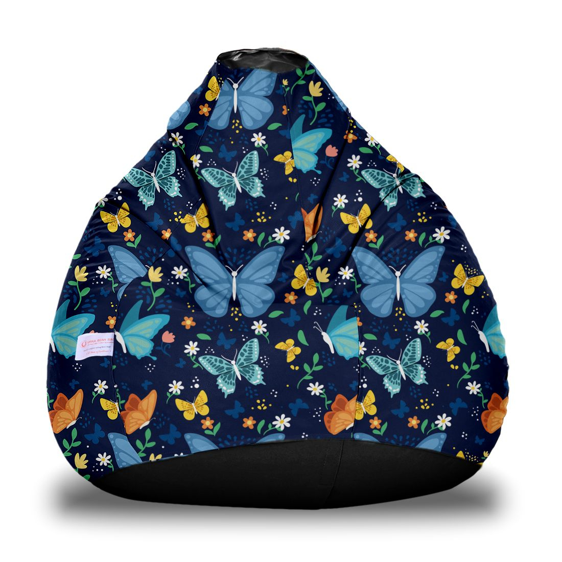 Orka Kids Digital Printed Filled Bean Bag With Beans (D18)